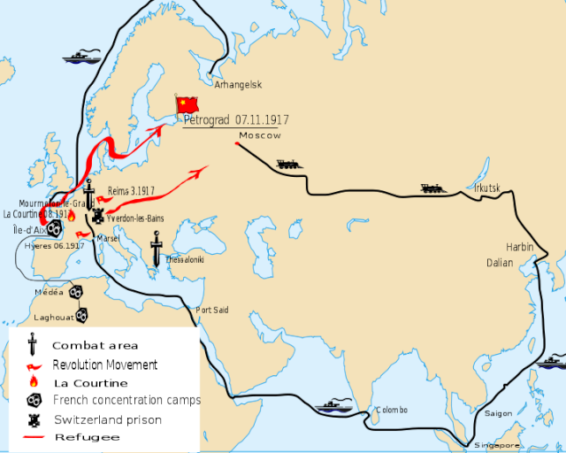 Les brigades Russes en France 720px-10