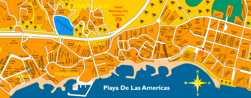 Las Americas Map Americ10