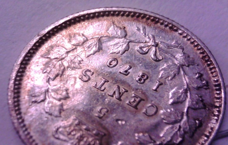 1870 - Coins Entrechoqués & Fendillés à  l'Avers / Revers avec Éclat de Coin (Narrow Rim) Cpe_im17