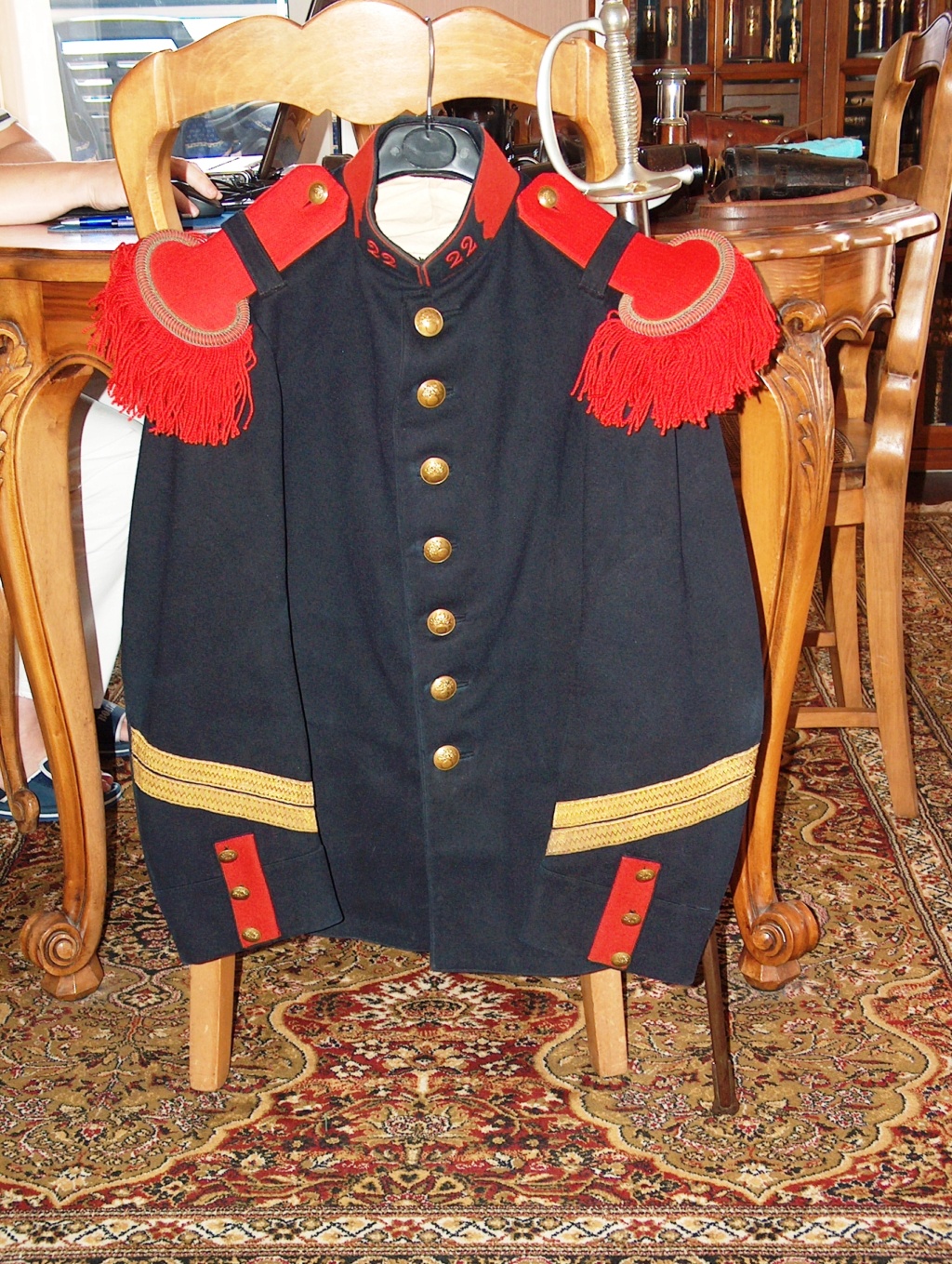 Uniforme mod 1893 de sergent d’infanterie. 00515