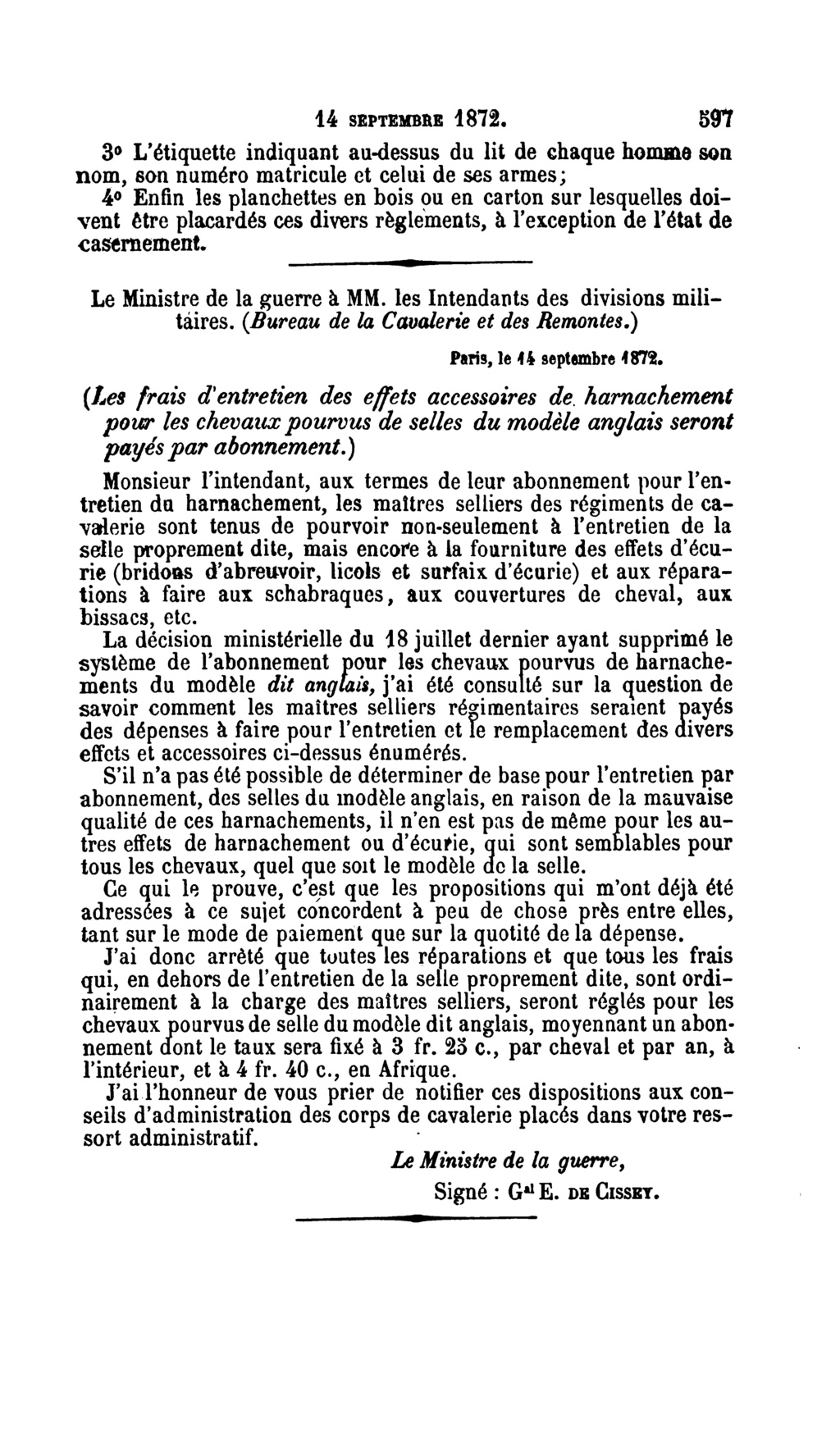 La selle française de cavalerie modèle 1861  - Page 2 14_sep10