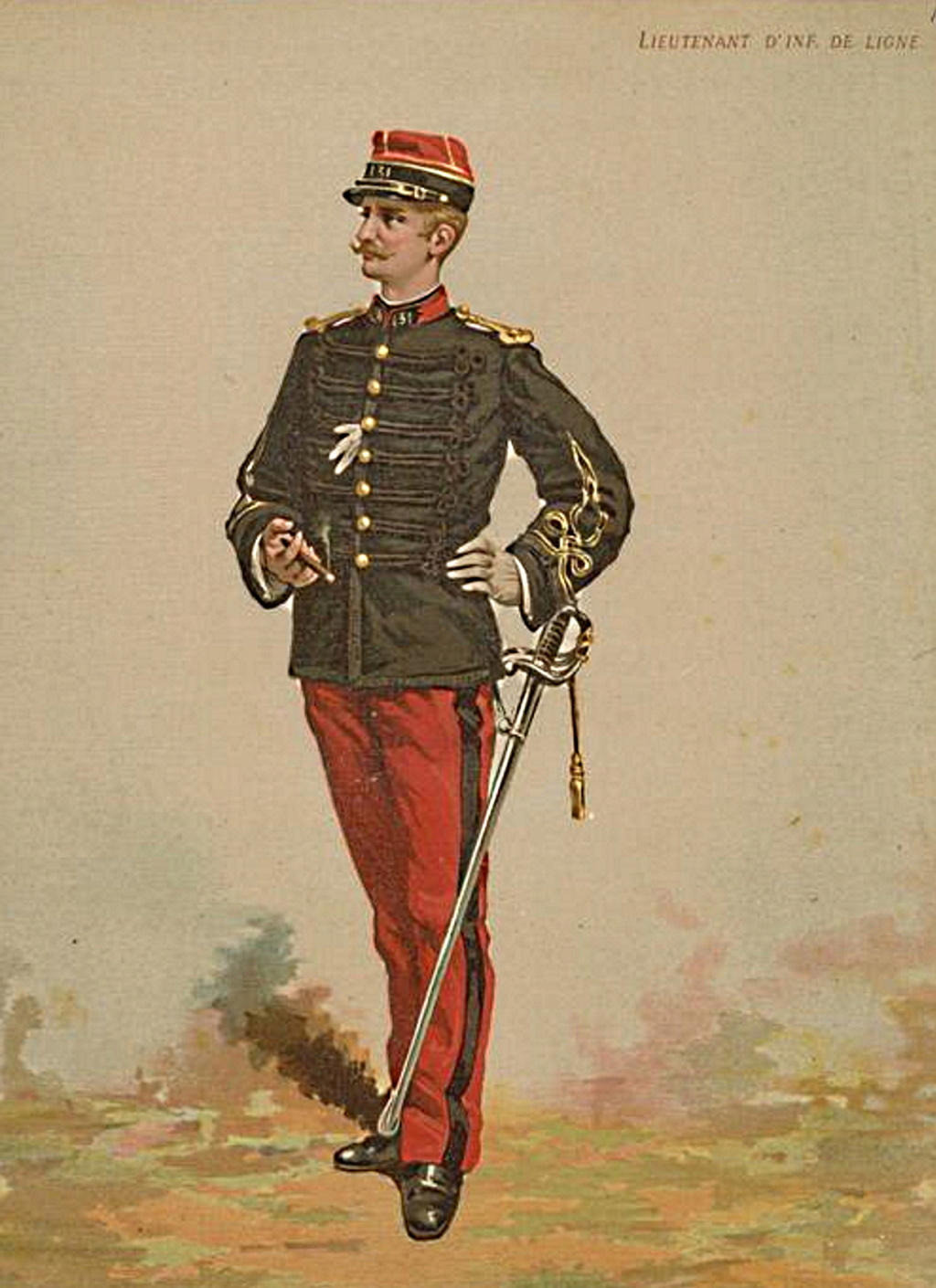 Le dolman dans l'armée française 1871-1914 4dc88110
