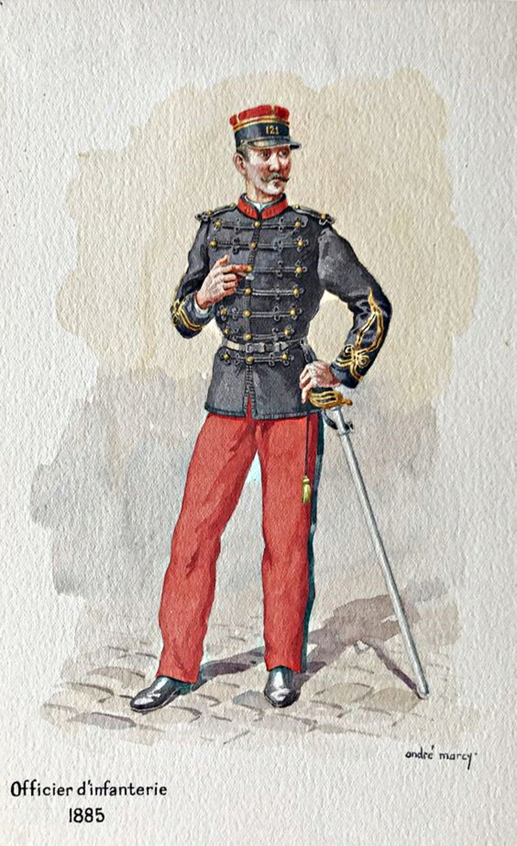 Le dolman dans l'armée française 1871-1914 86f4fb10