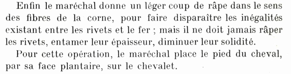 Sacoches et outils des maréchaux ferrants de l'armée (Cavalerie et artillerie)  - Page 3 Cheval12