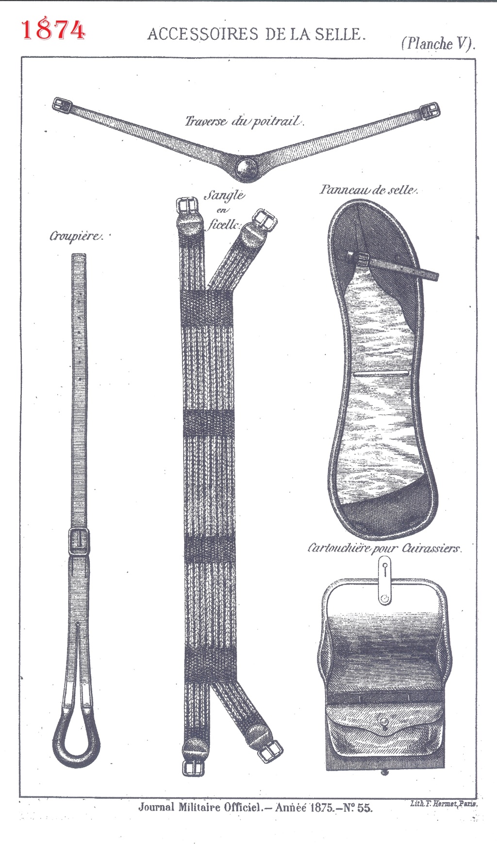 Sacoches et outils des maréchaux ferrants de l'armée (Cavalerie et artillerie)  - Page 2 Coeur-21