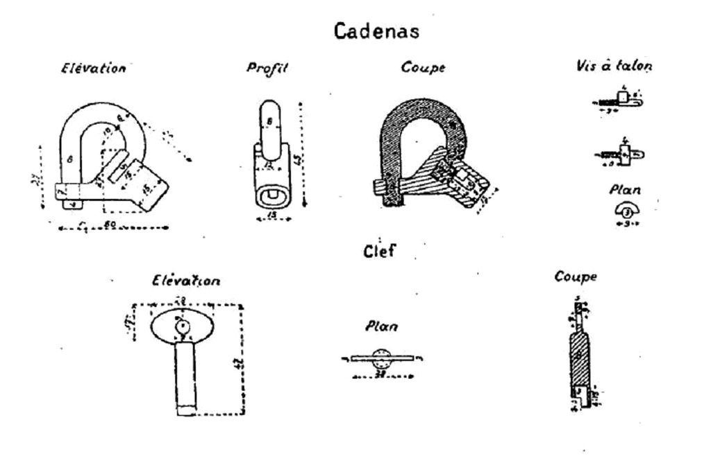 Les cadenas d'artillerie  F1007_11