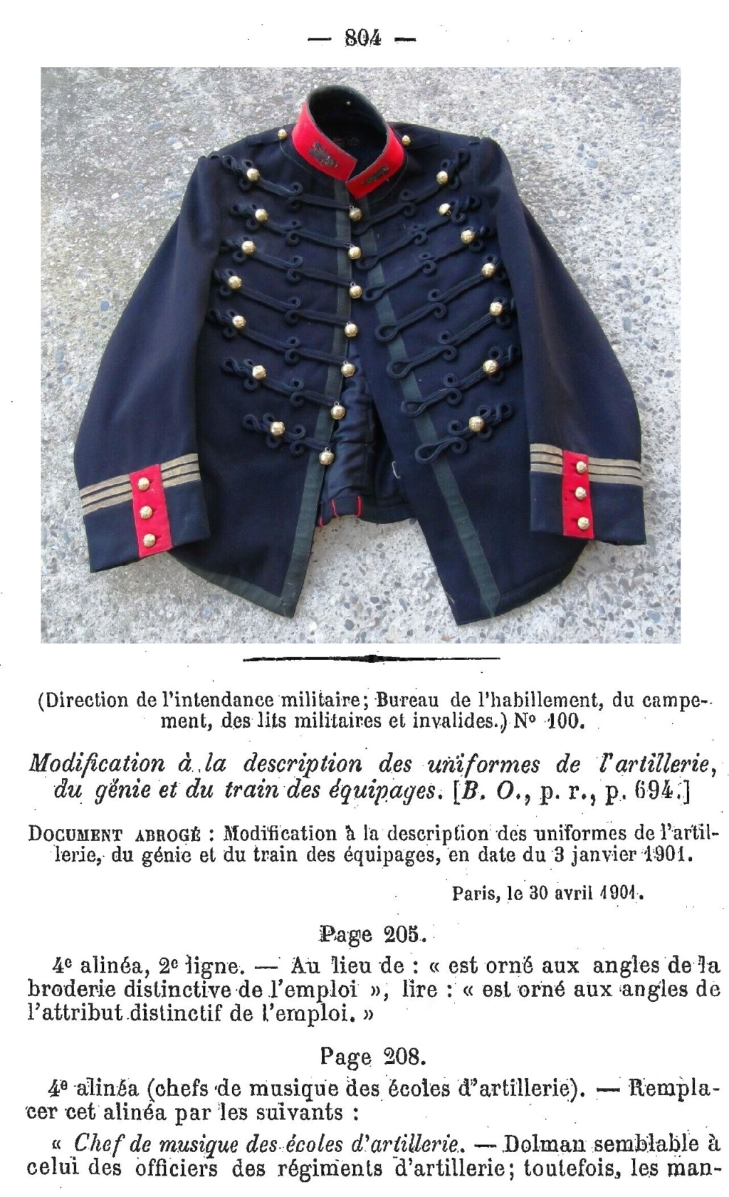 Le dolman dans l'armée française 1871-1914  Journa57