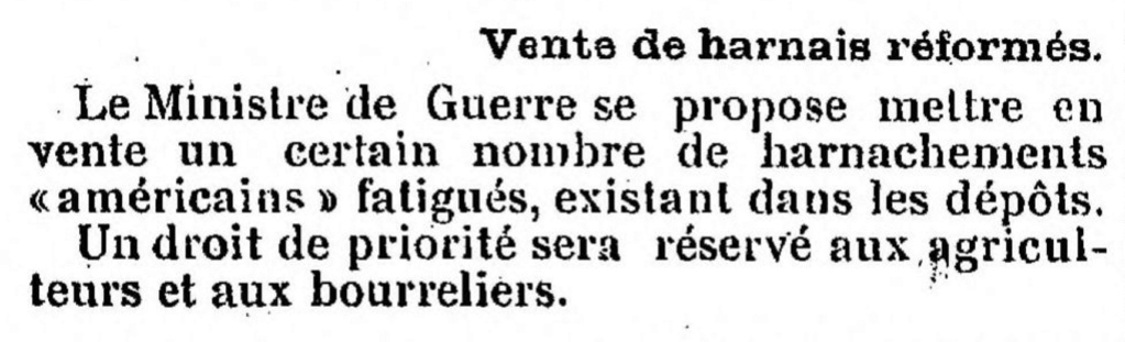 Les harnachements étrangers utilisés par l'Armée française en 1914/1918 Le_cul12