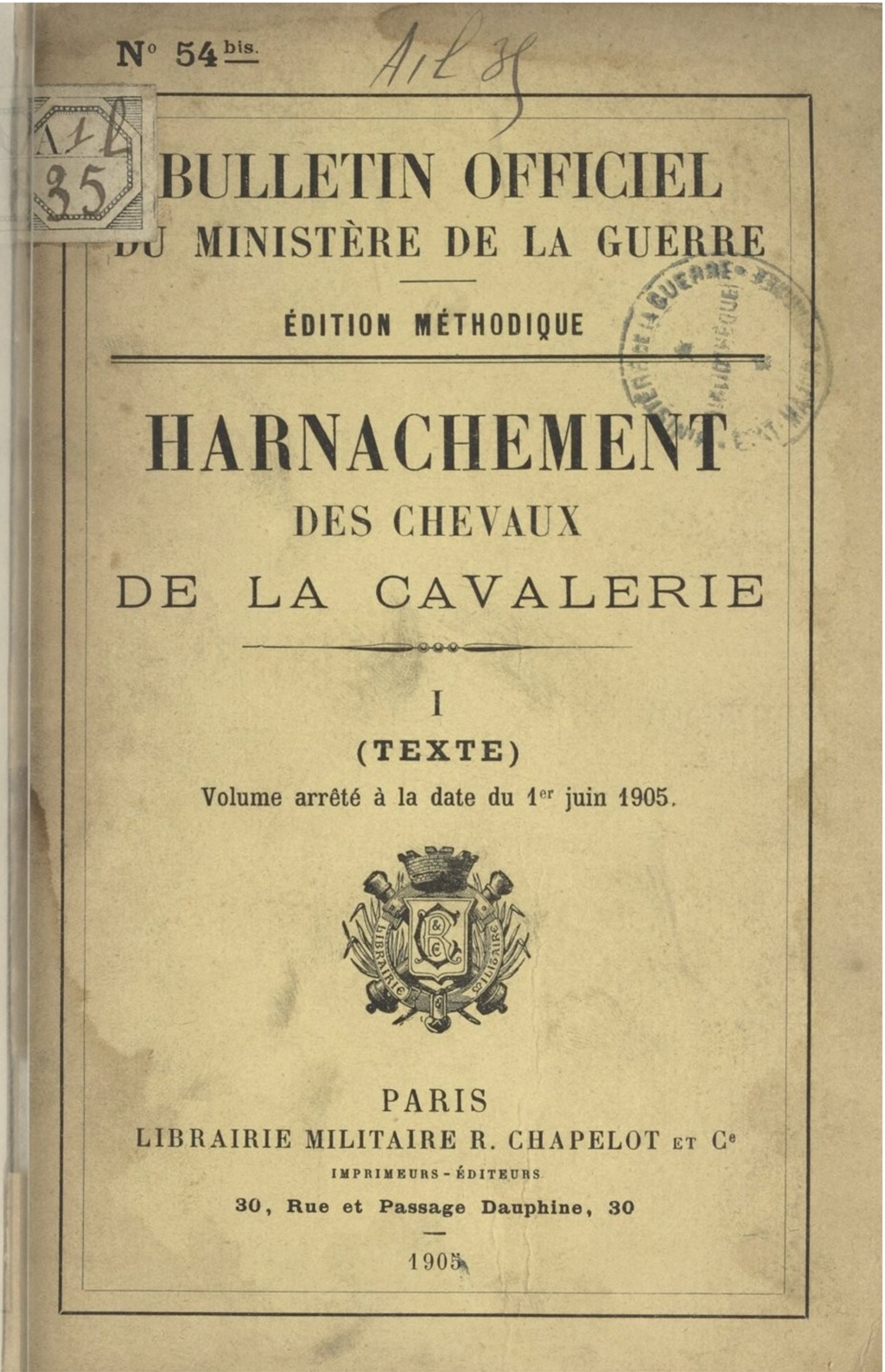 Les couvertures de cavalerie (légère et lourde)   Marqua45