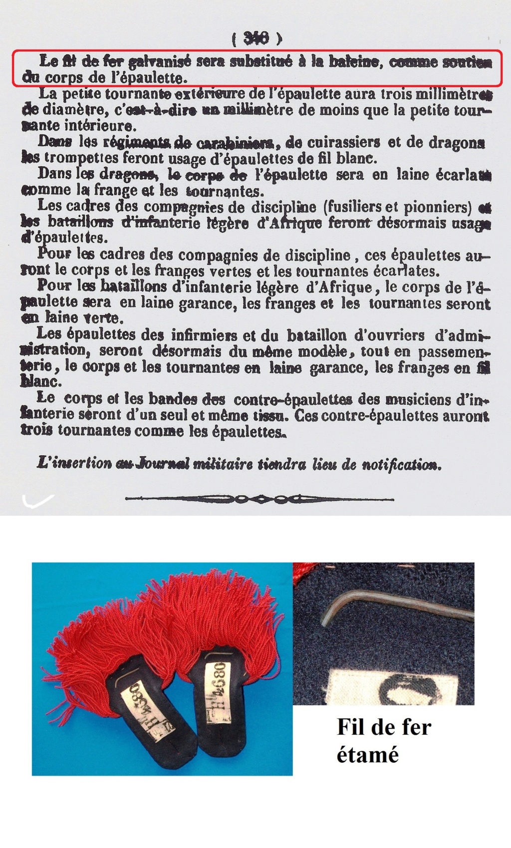 Epaulette à franges second empire ou  IIIe république - Page 2 Montag17