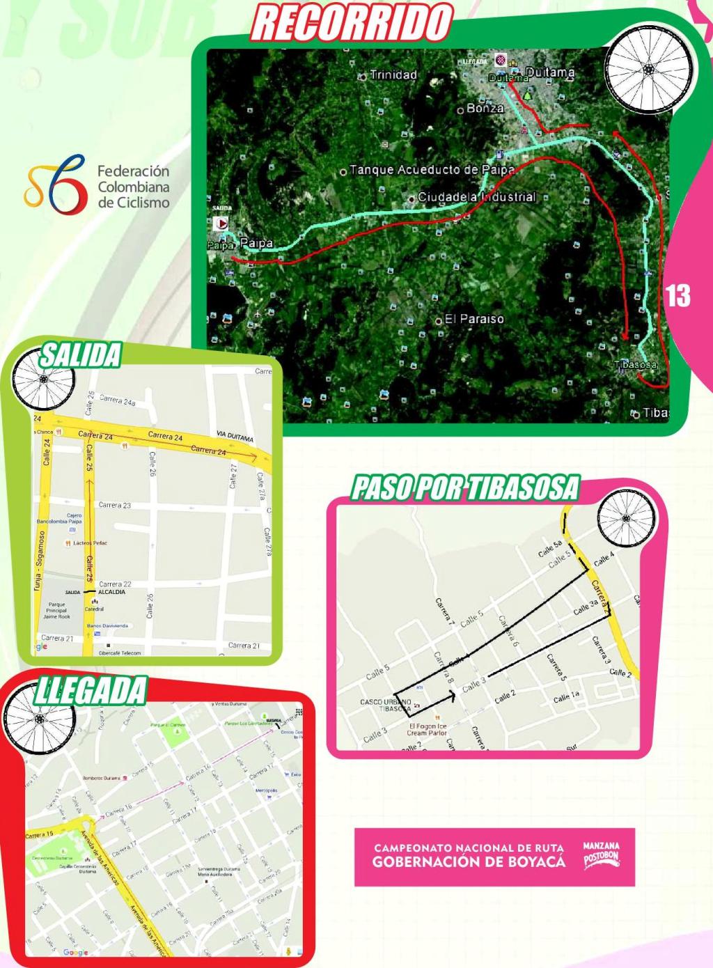 planimetria 2016 » National Championships Colombia - ITT (NC) - Time Trial » Paipa › Duitama (35.2 km)