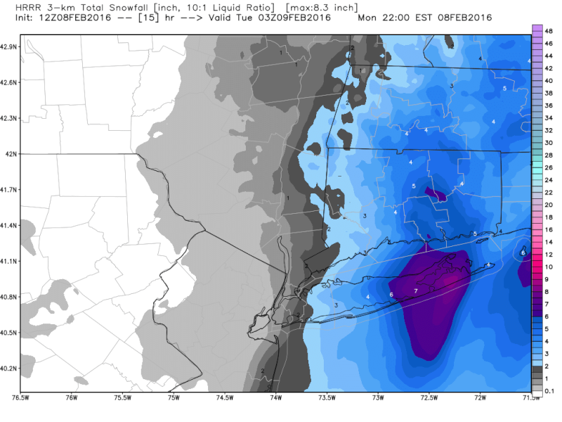 February 8, 2016 Snowfall Observations & Discussions - Page 15 Hrrr_s11