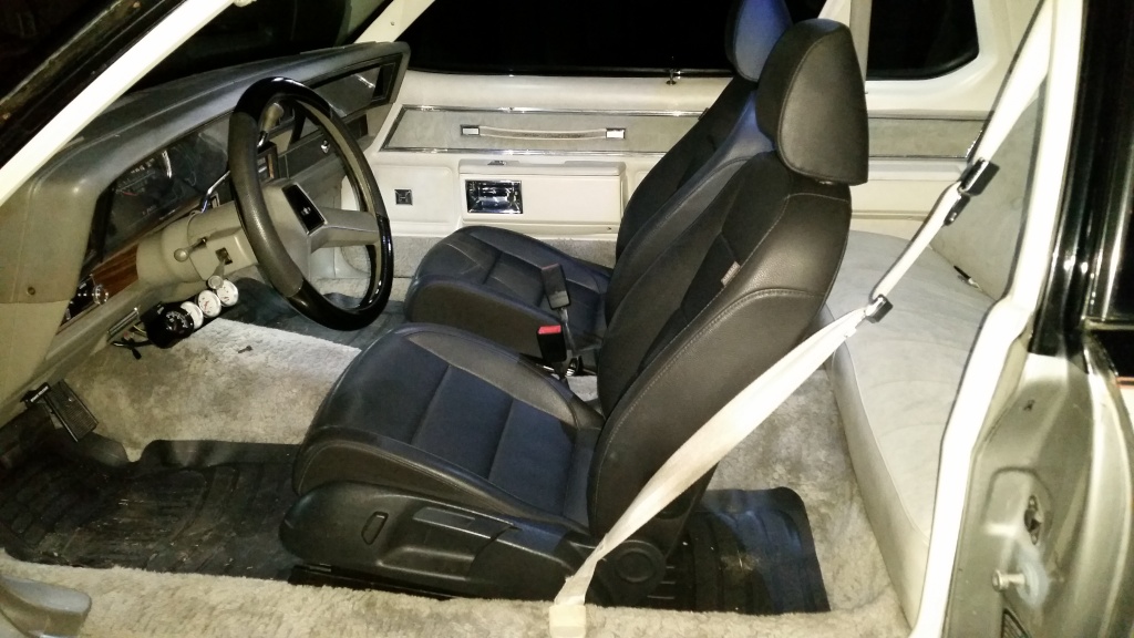 Bucket Seat/Center Console Project 20160118