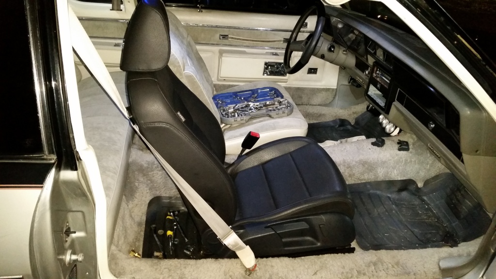 Bucket Seat/Center Console Project 20160119