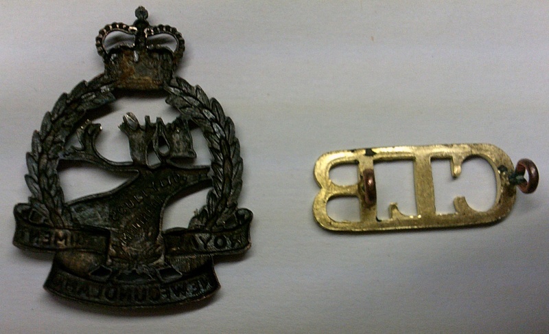 Badge & shoulder title Rnfldr11