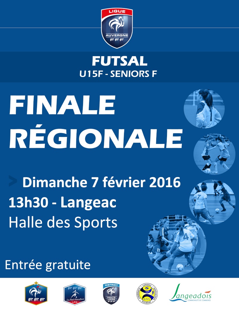 Finale régionale Futsal U15F et Seniors F Finale11