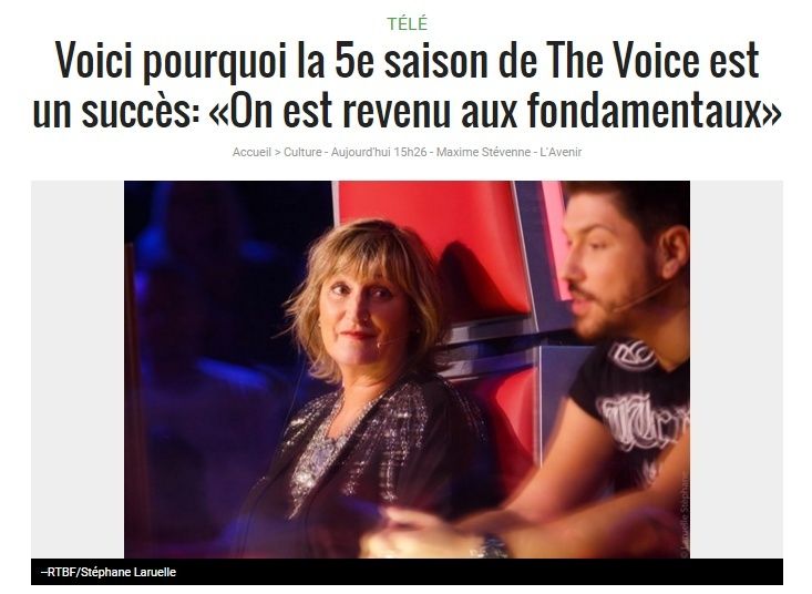 The Voice Belgique, Captu203