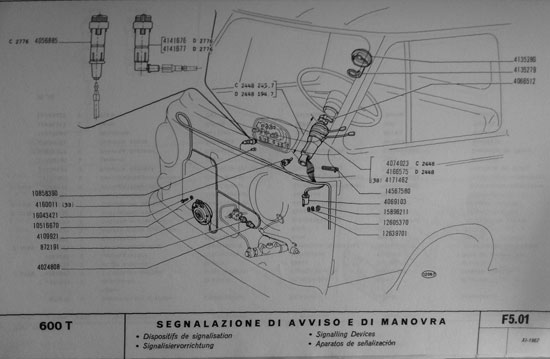 Impianto Elettrico Fiat 600 T  Iphone28