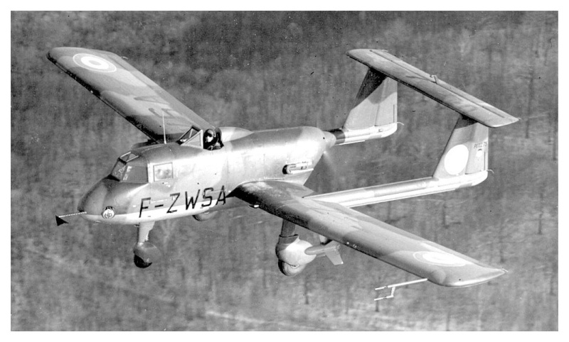 POTEZ - POTEZ 75 - Prototype d'avion d'attaque au sol (1953-1958) - Kit Akatombo au 1/72  162_c_10
