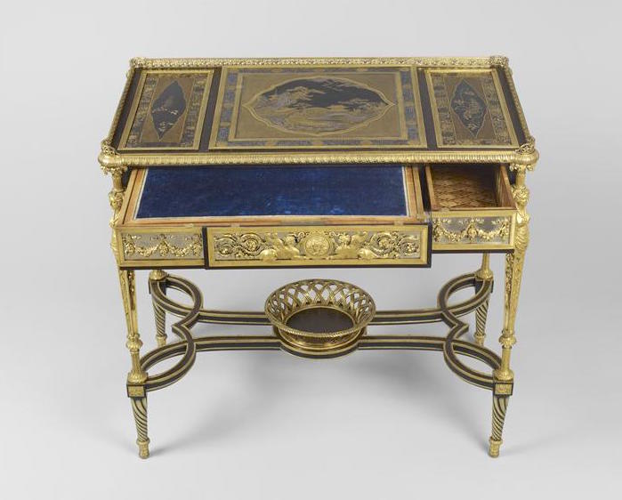 Chinoiseries et meubles de Marie-Antoinette : par Weisweiler, Macret et Riesener 15-50912