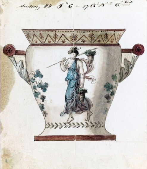 Service de Marie-Antoinette pour Rambouillet en porcelaine de Sèvres Captu107