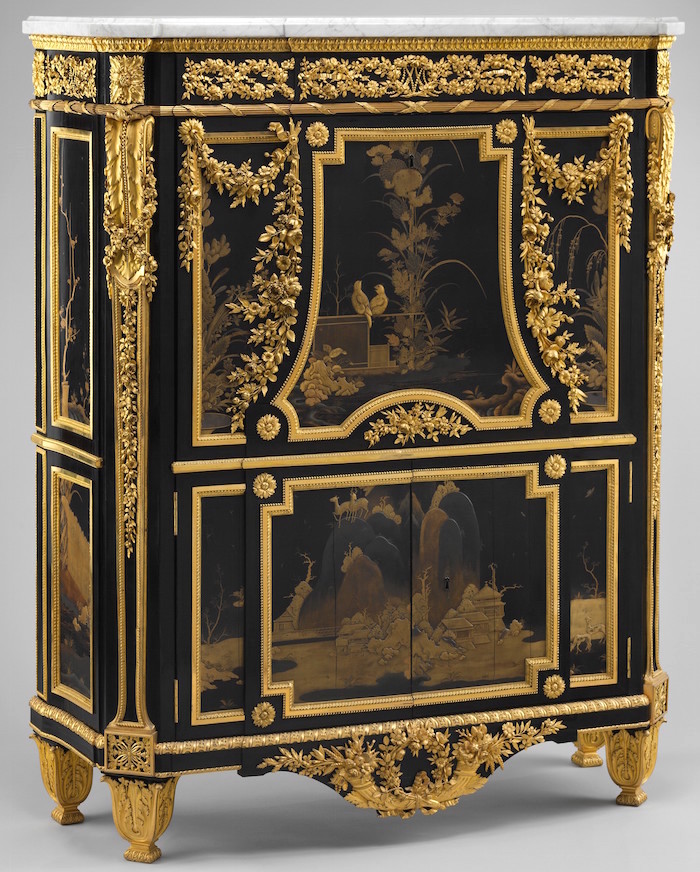 Chinoiseries et meubles de Marie-Antoinette : par Weisweiler, Macret et Riesener Dp106910