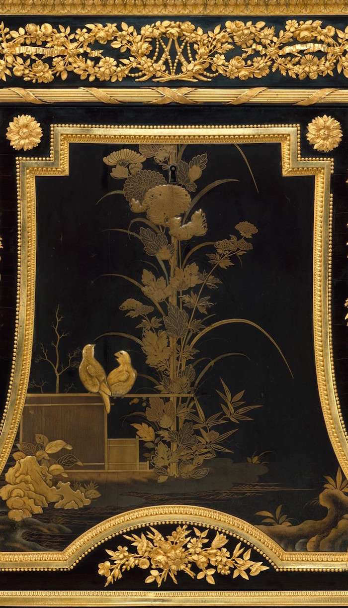 Chinoiseries et meubles de Marie-Antoinette : par Weisweiler, Macret et Riesener Dt209212