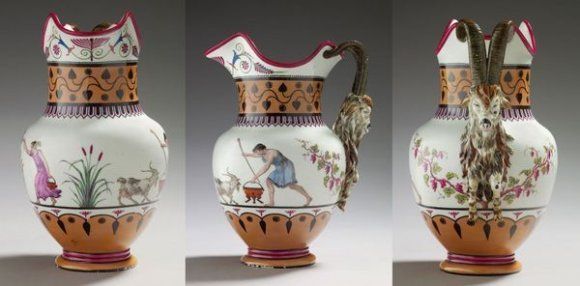 Service de Marie-Antoinette pour Rambouillet en porcelaine de Sèvres Marie137