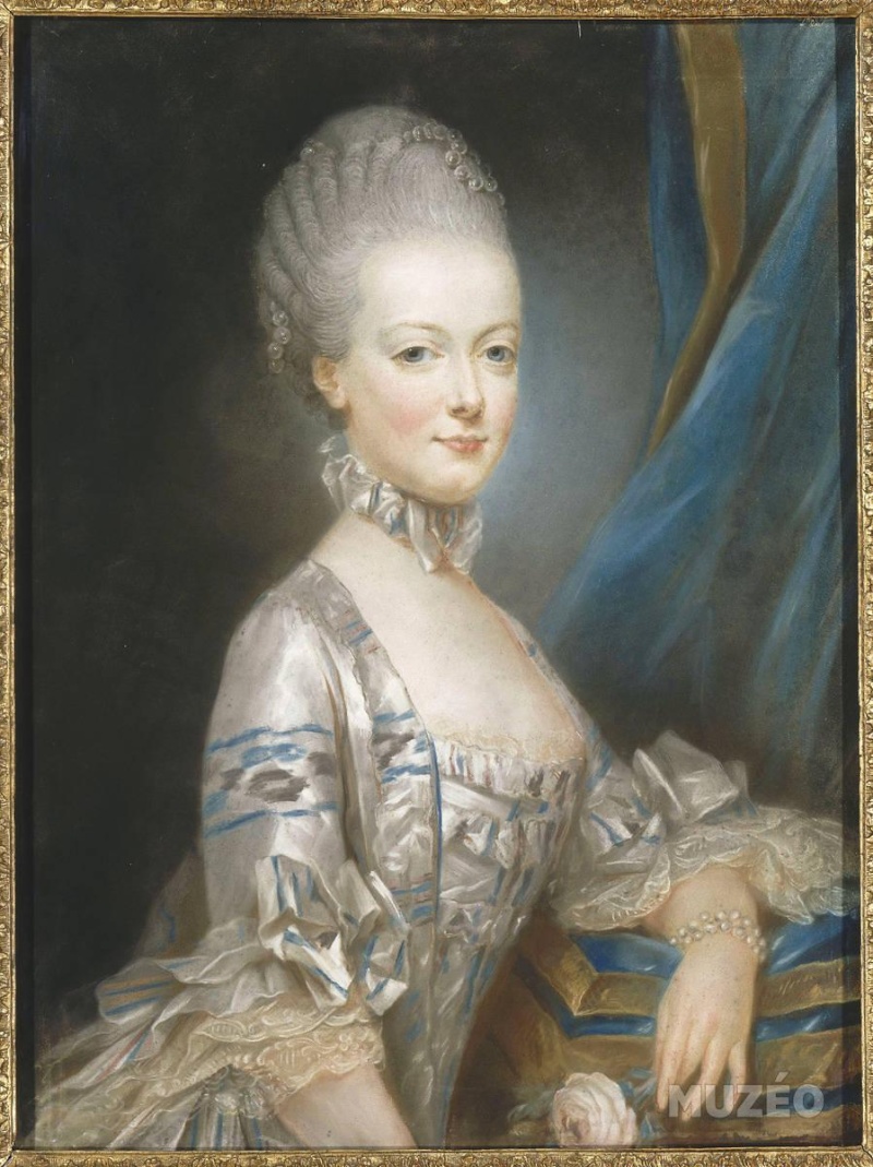 Premiers portraits de Marie-Antoinette par J. Ducreux (et d'après) Mariea14