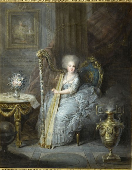 Leclercq - Portraits de Marie-Antoinette et de la famille royale par Charles Le Clercq ou Leclerq Me-jou10