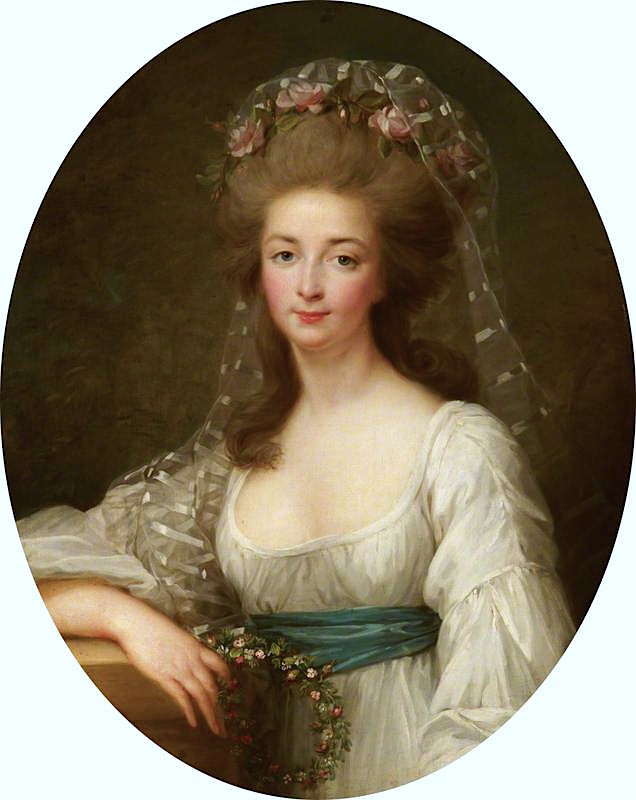 Marie-Antoinette en vestale, d'après Vigée Le Brun ou Callet ? Mme_el12