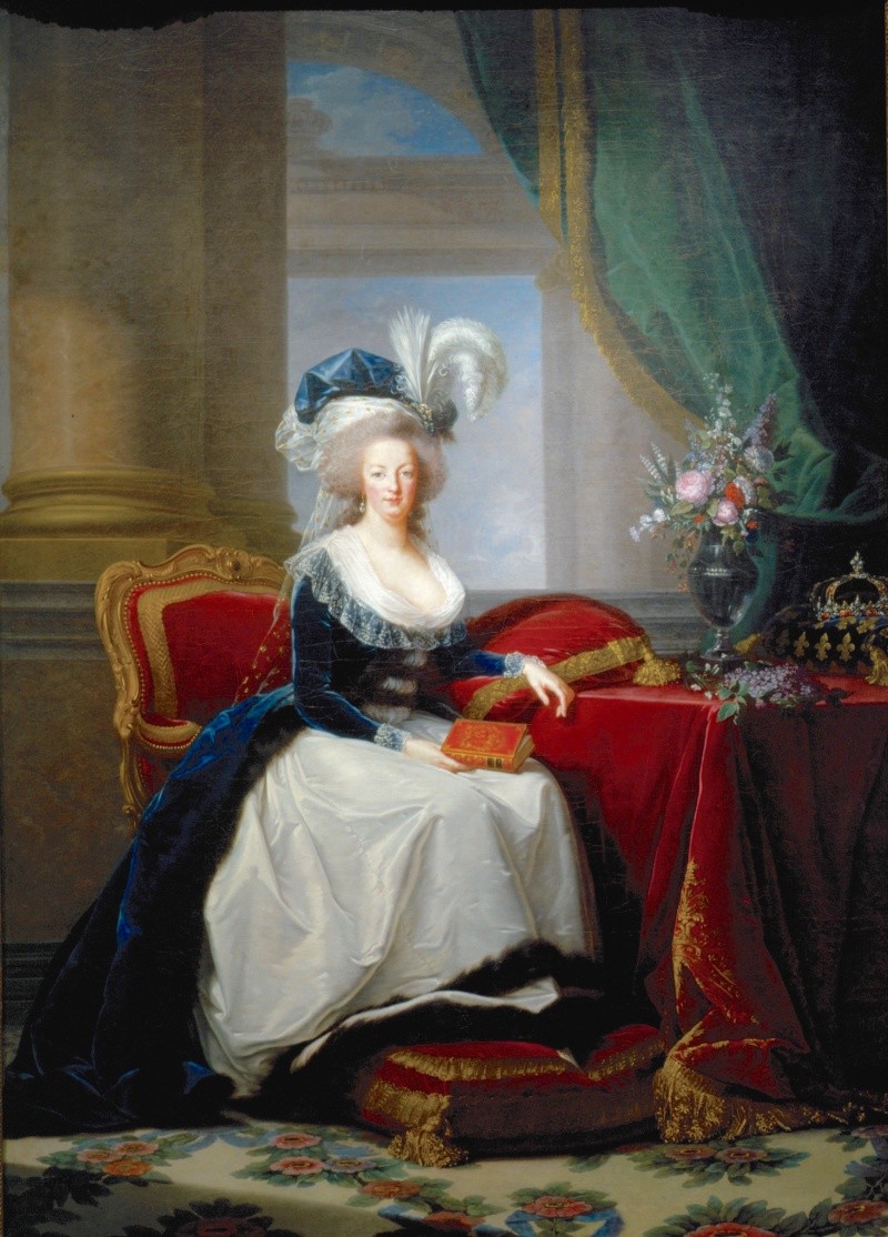 Portraits de Marie-Antoinette au livre, en robe bleue, par et d'après Vigée Le Brun (1785 - 1788 ?) - Page 2 Portra10