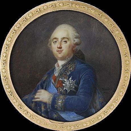 Louis Marie Sicardi, Miniature Portrait of Louis XVI