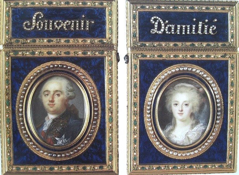 Portraits de Marie-Antoinette et Louis XVI, par Louis-Marie Sicard, dit Sicardi ou Sicardy - Page 2 Zlera110