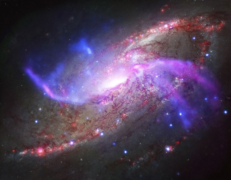 Un trou noir supermassif peut vider une galaxie : la preuve en image 5051b010