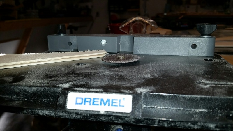 My Dremel tool hinge slot cutter.   20160110