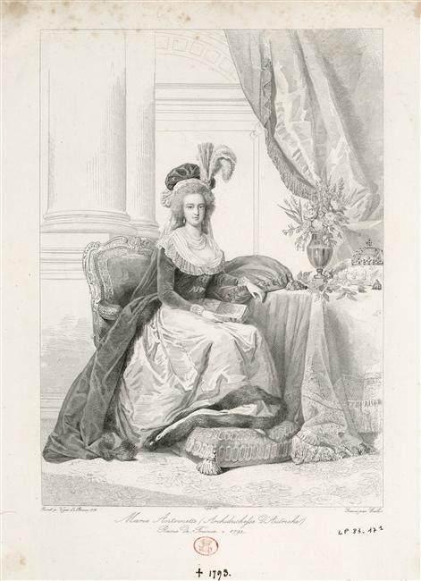 Marie Antoinette, portraits d'après Elisabeth Vigée Lebrun  11-51510