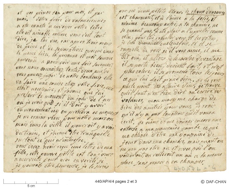 Lettres de Marie Antoinette à Madame de Polignac 48_44010