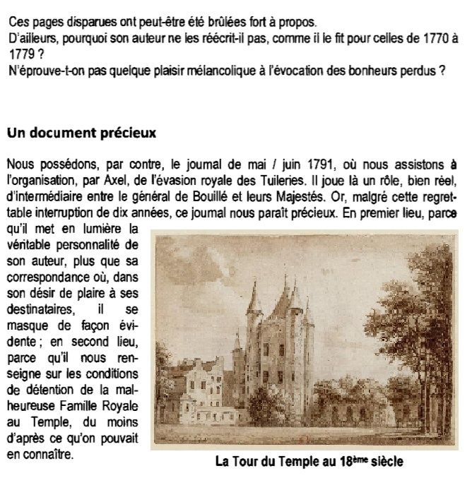 Le comte de Fersen décrypté par Thérèse Poudade - Page 4 Axel410