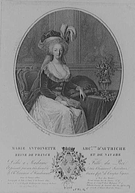 Marie Antoinette, portraits d'après Elisabeth Vigée Lebrun  D_apre10