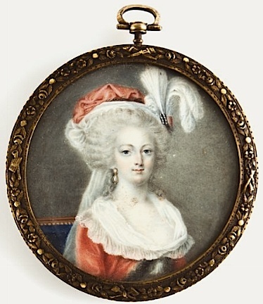 Marie Antoinette, portraits d'après Elisabeth Vigée Lebrun  Minatu10