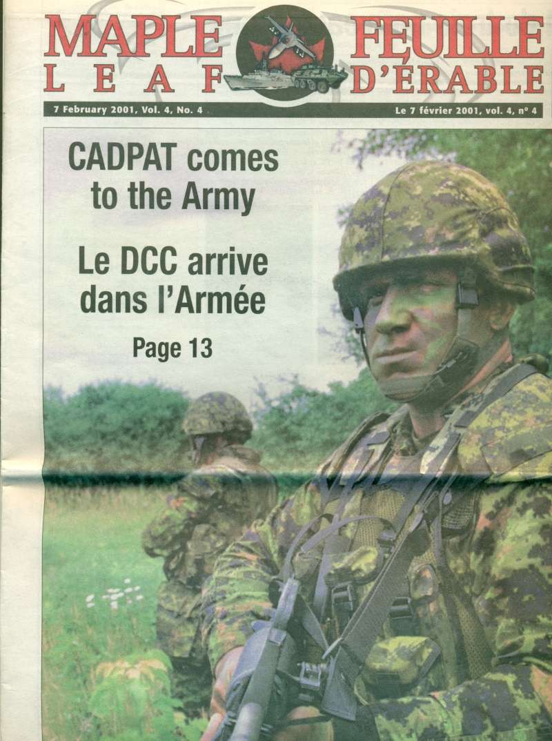 2001 article on Cadpat Scan0010