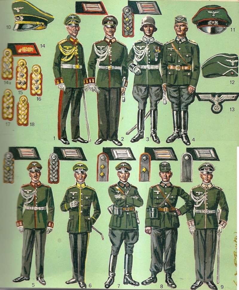 Uniformes de l'Allemagne. Guerra42