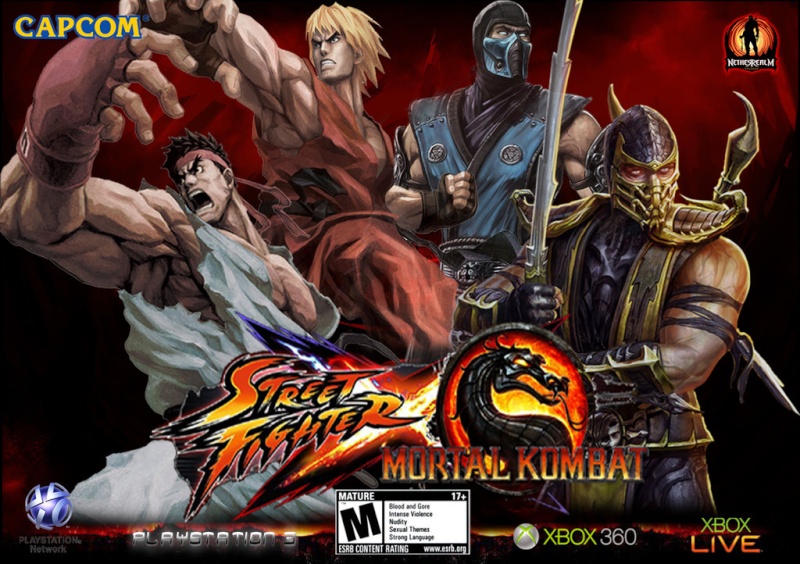 Caiman free games: Mortal Kombat vs Streetfighter by Mugen9s.