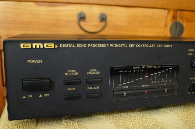 BMB Digital Echo/Key Controller Mixer Preamplifier DEP-3000K (Used) SOLD P1110115
