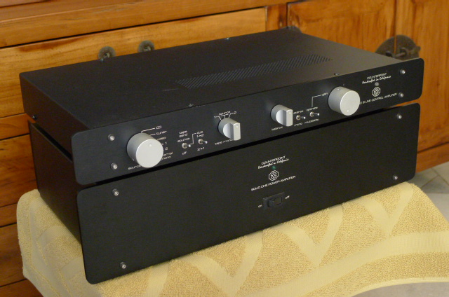 Counterpoint Solid 8 Line Control Pre-Amplifier and Solid One Power Amplifier (used) SOLD P1110121