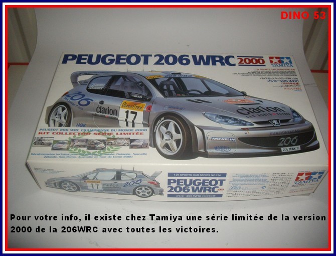 PEUGEOT 206 WRC 2000 Réf 80708 206wrc11