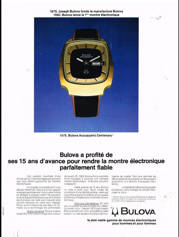 Publicité Bulova Public11