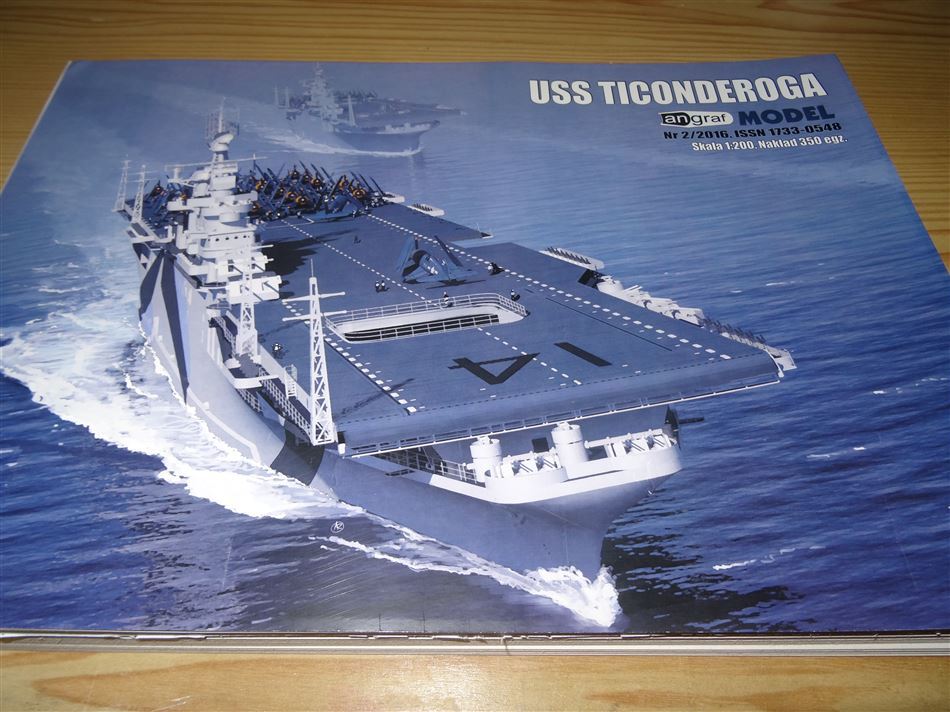 Fertig - Flugzeugträger USS Ticonderoga CV-14/ 1:200 Angraf von Uwe Grawunder Dsc02341
