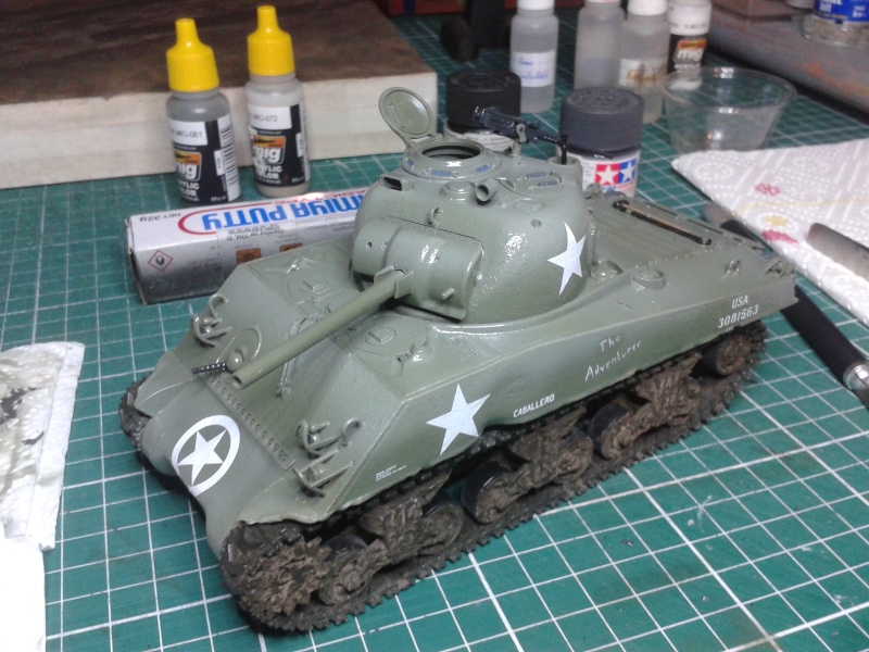 [ Tamiya - 1/35 ] Sherman M4A3 20160210